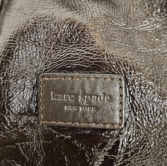 Kate Spade Wrinkled Leather Diaper Bag in Dark Hickory Brown - Picture 15 of 15